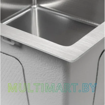Кухонная мойка ARFEKA ECO AR 550x450 SATIN DECOR MILLET GRAINS картинка 5